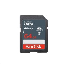 Yaddaş kartı Sandisk Ultra 64GB SDXC Class 10 48MB's