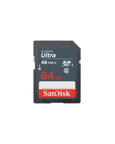 Yaddaş kartı Sandisk Ultra 64GB SDXC Class 10 48MB's