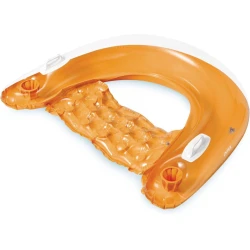 Надувное кресло Intex 58859 M6809, 147x99 см, оранжевый