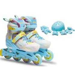 Roliklər uşaqlar üçün WS BW-230T, mavi, ölçü S (29-33) Roliklər uşaqlar üçün WS BW-230T, mavi, ölçü S (29-33)