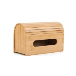 Salfet qabı, bambuk, qəhvəyi, 15x19 sm