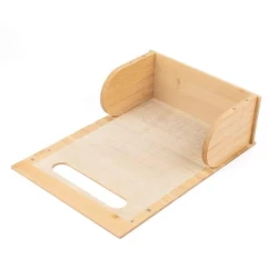 Salfet qabı, bambuk, qəhvəyi, 15x19 sm