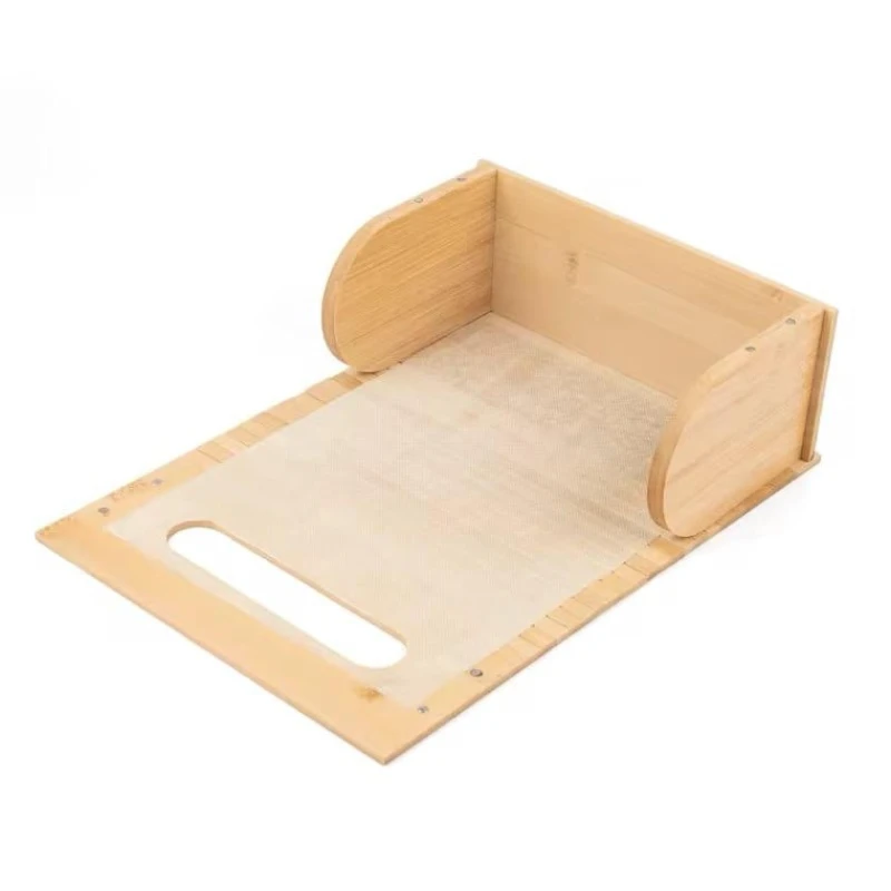 Salfet qabı, bambuk, qəhvəyi, 15x19 sm