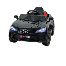 Uşaq elektrik avtomobili Toyota Carolla ST6661-BLACK