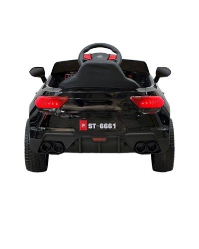Uşaq elektrik avtomobili Toyota Carolla ST6661-BLACK