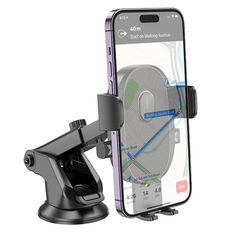 Автомобильный держатель для телефона Borofone BH93 Black