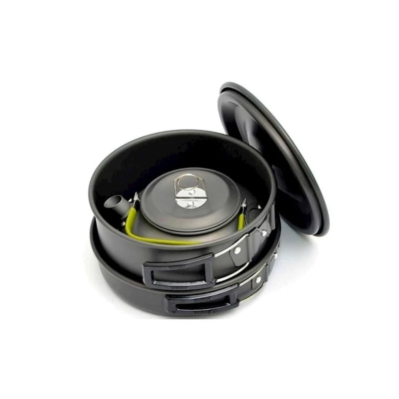 Səyahət qab-qacaq dəsti DS-308, qara