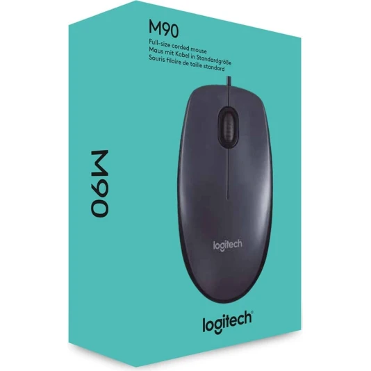 Siçan Logitech Mouse M90 Dark Grey