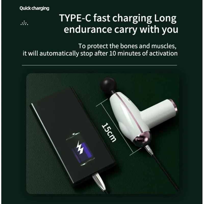 Массажор для тела masaj_664, белый