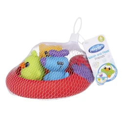Hamam oyuncağı Playgro Splash And Float Friends, rəngbərəng