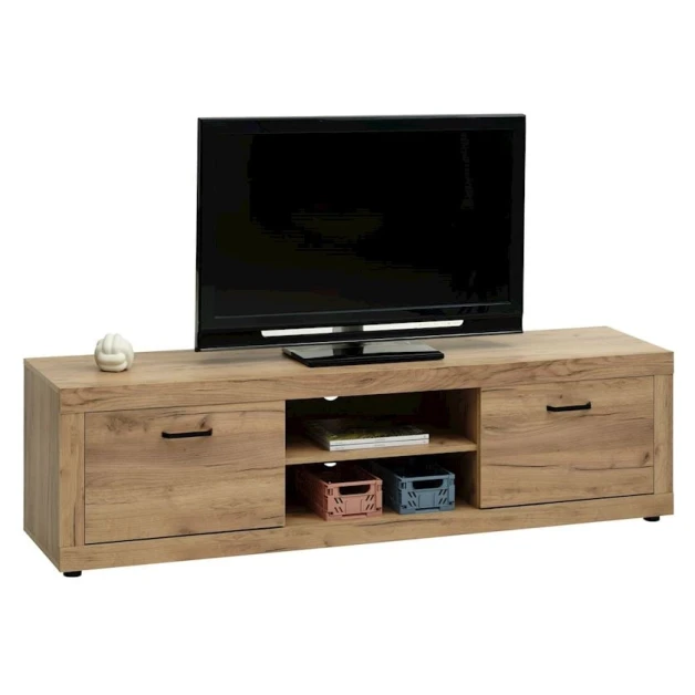 Тумба под ТВ JYSK Lintrup, коричневый, 180х40х50 см Тумба под ТВ JYSK Lintrup, коричневый, 180х40х50 см