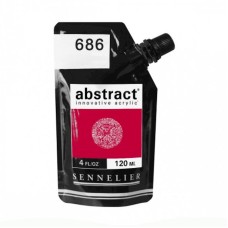 Akril boya Sennelier Abstract 686 Primary Red, qırmızı əsas, 120 ml