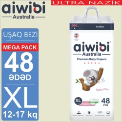 Детские подгузники AIWIBI Premium XL, 12-17 кг, 48 шт Детские подгузники AIWIBI Premium XL, 12-17 кг, 48 шт