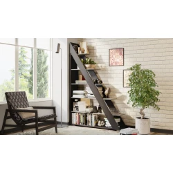 Stellaj 3563_M3AuЗParusWhVen, 120x30x180 sm Stellaj 3563_M3AuЗParusWhVen, 120x30x180 sm