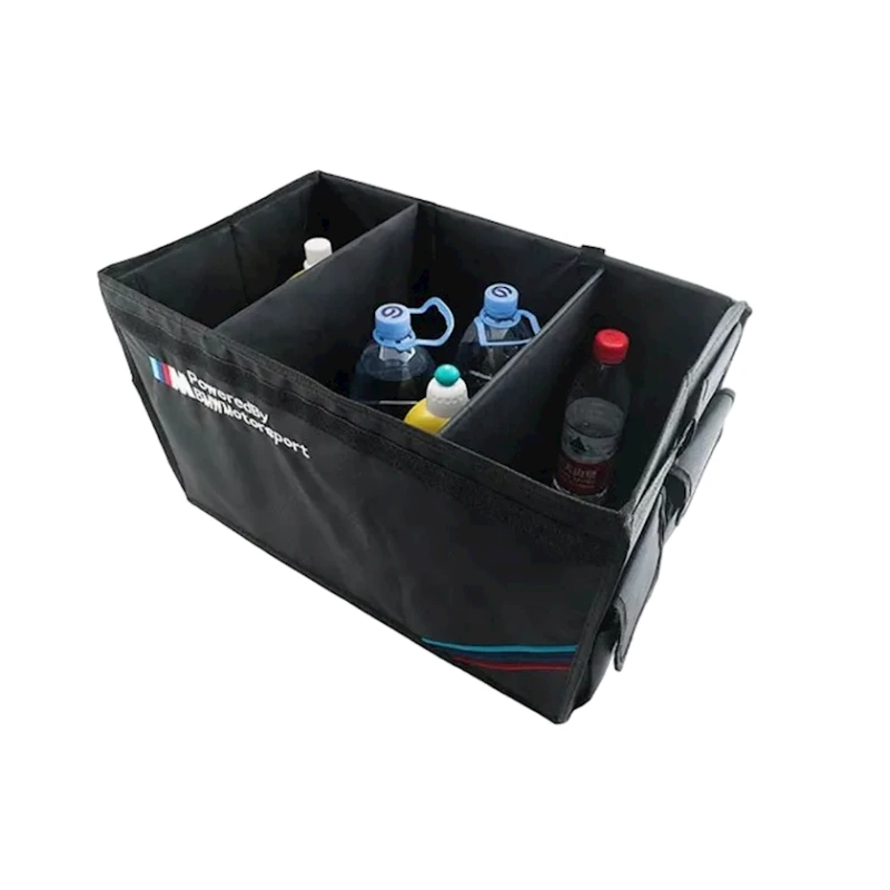 Avtomobil üçün çanta-orqanayzer BMW, 30x30x50 sm, qara Avtomobil üçün çanta-orqanayzer BMW, 30x30x50 sm, qara