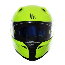 Мотошлем MT Helmets MT Helmets Revenge 2 Solid A3 Fluor Yellow Gloss, размер XXL