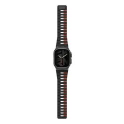 Ремешок Skinarma Gemini для Apple Watch 44/45/46/49 мм Black/Orange
