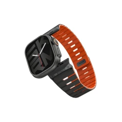 Ремешок Skinarma Gemini для Apple Watch 44/45/46/49 мм Black/Orange