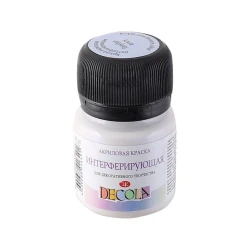 İnterferensiya akril boyası Decola 20 ml, mavi