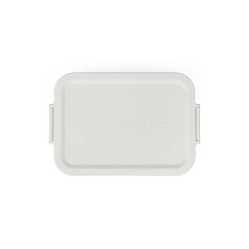 Ланч-бокс Brabantia Make & Take Bento, 13.5x5.5x20 см, пластик, светло-серый Ланч-бокс Brabantia Make & Take Bento, 13.5x5.5x20 см, пластик, светло-серый