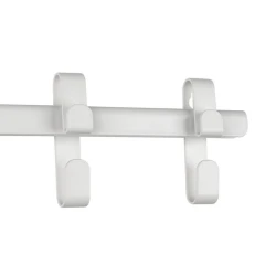 Крючки для одежды JYSK Galsted, 5 шт, 50x10x3 см, металл, белый