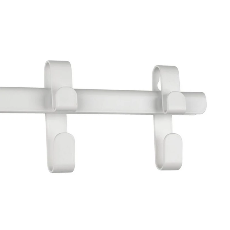 Крючки для одежды JYSK Galsted, 5 шт, 50x10x3 см, металл, белый Крючки для одежды JYSK Galsted, 5 шт, 50x10x3 см, металл, белый