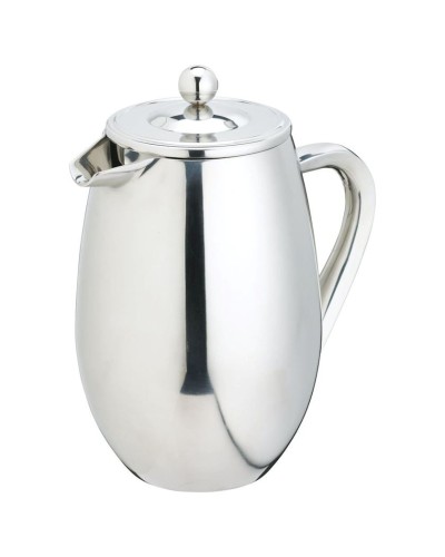 French press La Cafetiere 104826, 1 l, paslanmayan polad, gümüşü