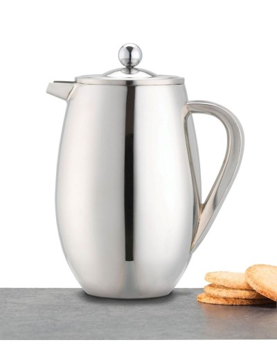 French press La Cafetiere 104826, 1 l, paslanmayan polad, gümüşü