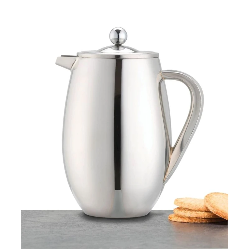 Френч-пресс La Cafetiere 104826, 1 л, нержавеющая сталь, серебристый Френч-пресс La Cafetiere 104826, 1 л, нержавеющая сталь, серебристый
