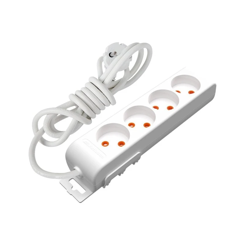 Uzatma kabeli Mutlusan MU3M 3 m, 4-rozetkalı Uzatma kabeli Mutlusan MU3M 3 m, 4-rozetkalı