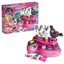 Набор для тату Clementoni Crazy Chic Tattoo, 6+ лет