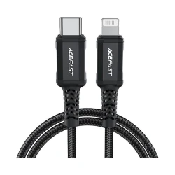 Кабель USB Acefast C4-01 Type-C to Lightning, 1.8 м, 3 A, черный
