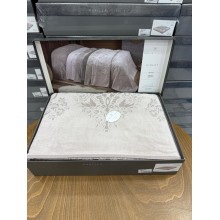 Örtük Violet AN-TP-036, 220x240 sm, ikinəfərlik, pambıq
