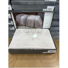 Örtük Violet AN-TP-036, 220x240 sm, ikinəfərlik, pambıq