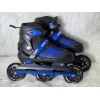 Roliklər Inline Skate ABEC-9, qara/göy, ölçü 39-43