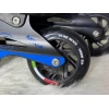 Roliklər Inline Skate ABEC-9, qara/göy, ölçü 39-43