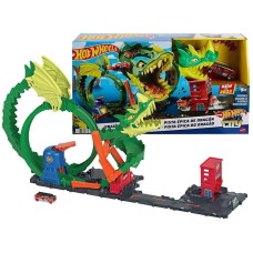 Avtotrek Hot Wheels City Dragon Drive Firefight HDP03