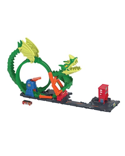 Avtotrek Hot Wheels City Dragon Drive Firefight HDP03