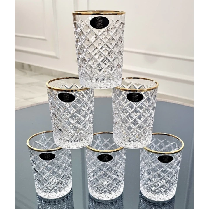 Набор стаканов Crystal Gallery SHA-00003389, прозрачные, 6 шт Набор стаканов Crystal Gallery SHA-00003389, прозрачные, 6 шт