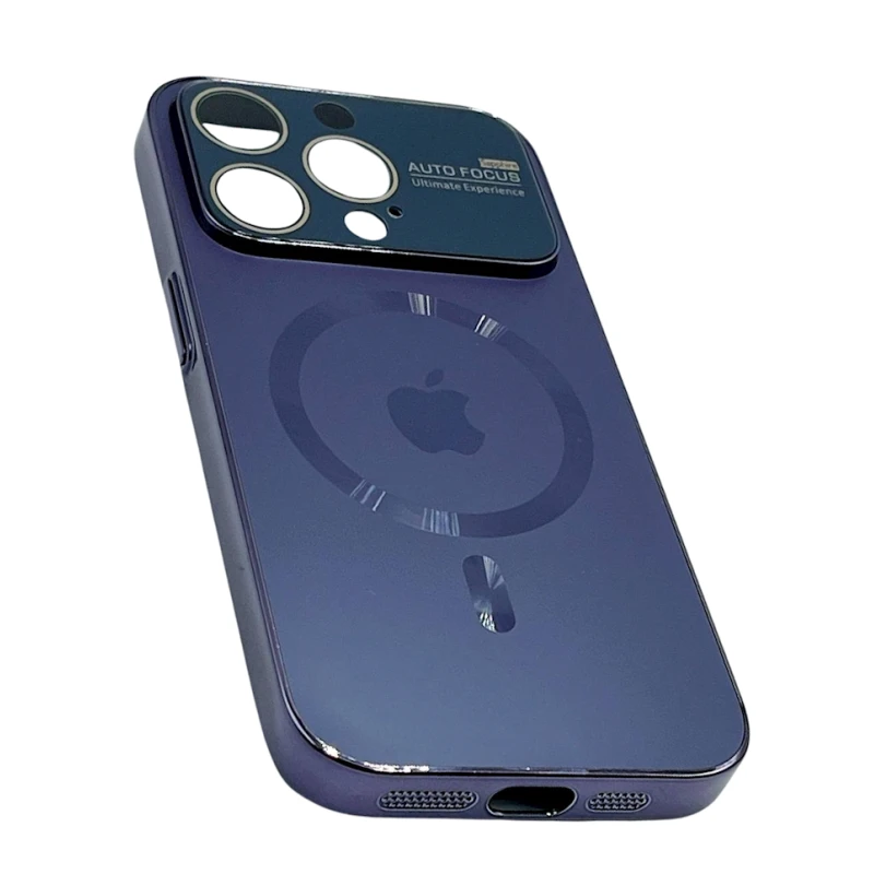 Чехол Auto Focus Slim Magsafe PC для Apple iPhone 14 Pro Deep Purple Чехол Auto Focus Slim Magsafe PC для Apple iPhone 14 Pro Deep Purple