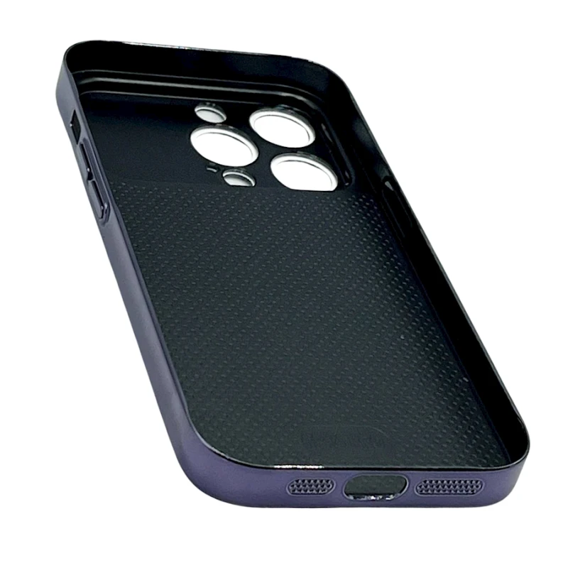 Чехол Auto Focus Slim Magsafe PC для Apple iPhone 14 Pro Deep Purple Чехол Auto Focus Slim Magsafe PC для Apple iPhone 14 Pro Deep Purple
