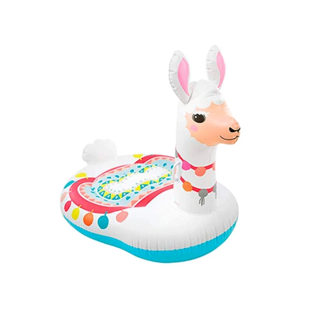 Надувная игрушка Intex 57564 Лама 135х94х112 см, до 40 кг, от 3 лет Надувная игрушка Intex 57564 Лама 135х94х112 см, до 40 кг, от 3 лет