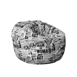 Пуфик Pouffe Az ACR P15, черный, 95x65 см Пуфик Pouffe Az ACR P15, черный, 95x65 см