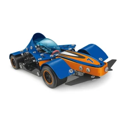 Конструктор Hot Wheel Metal Racer 123-5, синий-оранжевый