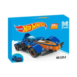 Konstruktor Hot Wheel Metal Racer 123-5, mavi-narıncı