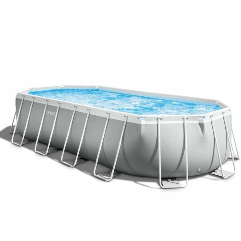 Каркасный бассейн Intex Prism Frame 26798, 610x305x122 см, серый Каркасный бассейн Intex Prism Frame 26798, 610x305x122 см, серый