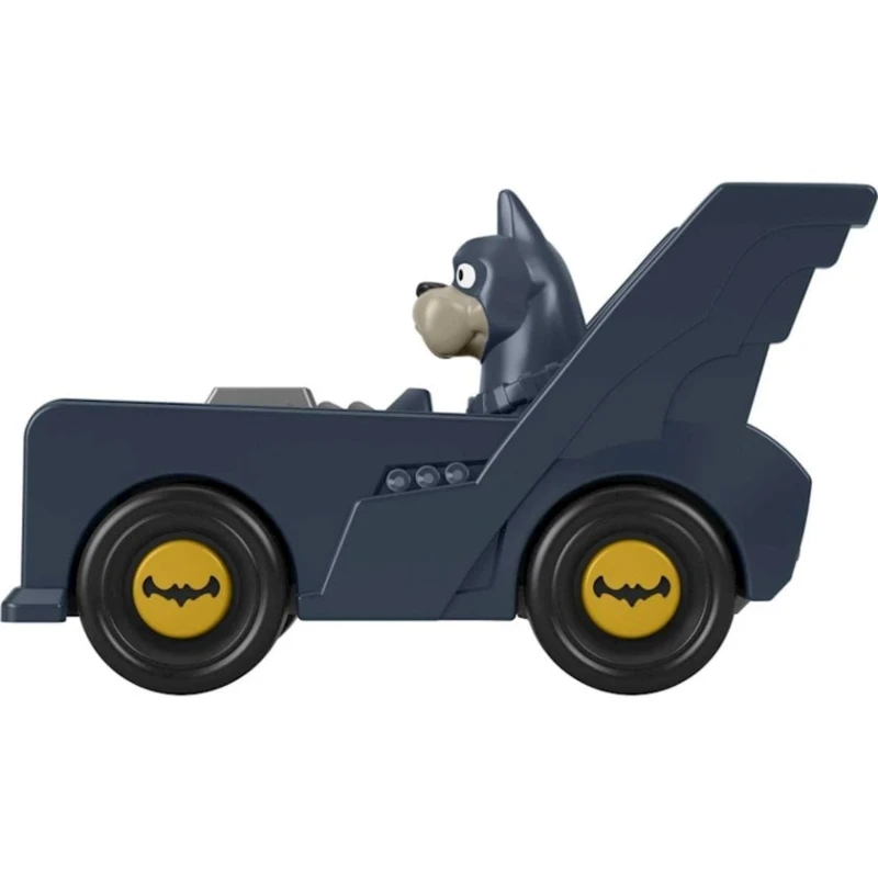 Машинка Fisher-Price Лига Суперпитомцы Туз HGL20/HGL23, 5x8 см, от 3 лет, серый