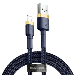 Кабель Baseus Fule CALKLF-BG1, 2.4A, USB-Lightning/Apple, 1 м, синий