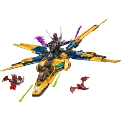 Конструктор LEGO Ninjago 71833 Ras and Arin's Super Storm Jet, 510 элементов, 8+ лет