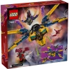 Konstruktor LEGO Ninjago 71833 Ras and Arin's Super Storm Jet, 510 element, 8+ yaş